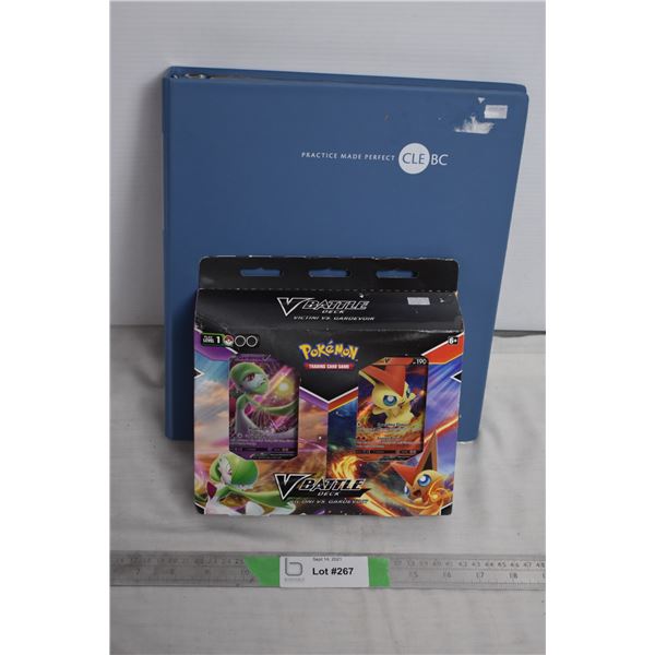 pokemon binder and starter pack (2020)