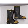 Image 2 : Steel Toed Rubber Boots - Firefighter CSA grade (size 10M)