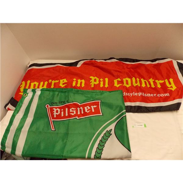 Pilsner Flags (one riders)