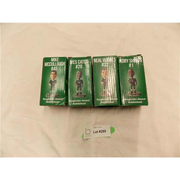 Roughriders bobbleheads (4)