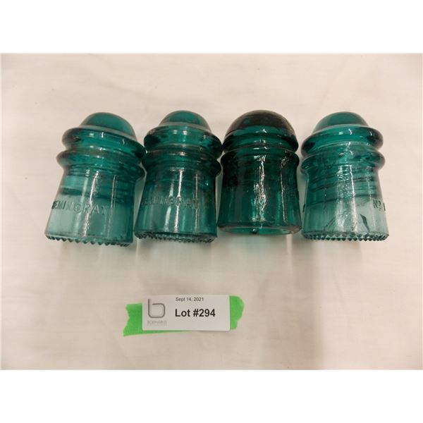 Green Glass Insulators