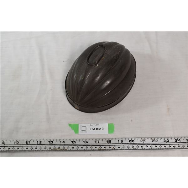 Vintage Plum-pudding, ice cream, watermelon mold