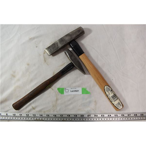 2 Chipping hammers, good shape, 1 large 1 small