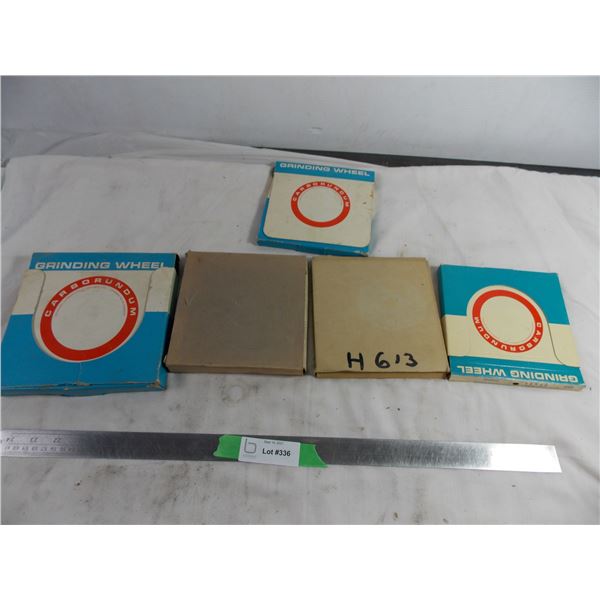 5 Grinding Stones, like new condition