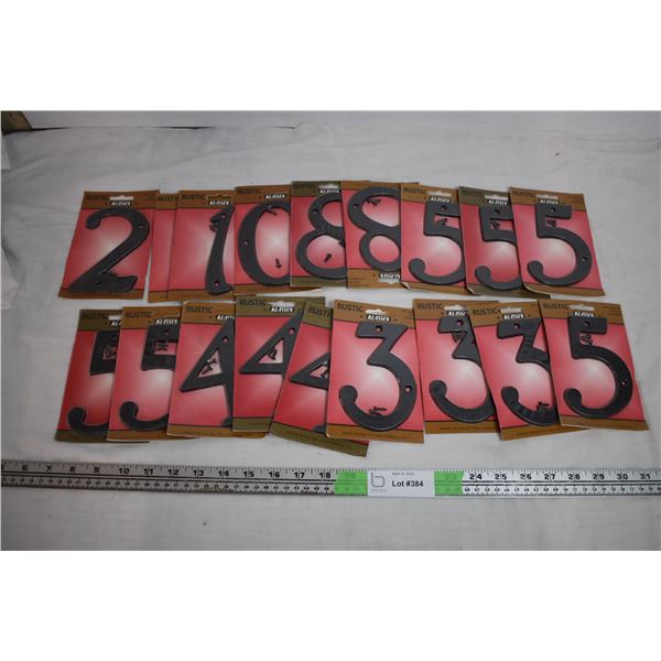 outdoor House numbers