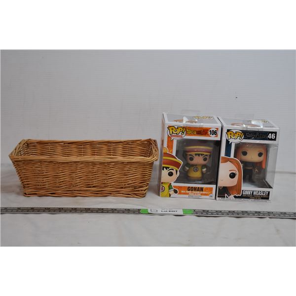 Dragonball Z + Harry Potter Funko Pop Figures