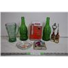 Image 1 : Coca-cola Tin, Cup, lucky buddha bottles, flask, ashtray, corkscrew/bottle opener