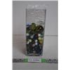 Image 1 : Vase full of marbles, some large ones