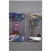 Image 3 : worlds smallest barbie + care bear, micky mouse bobbler + Tazmanian mousepad
