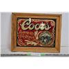 Image 1 : Coors Beer Mirror 14.5" x11.5"