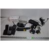 Image 1 : Vintage Cell phones + various power adapters