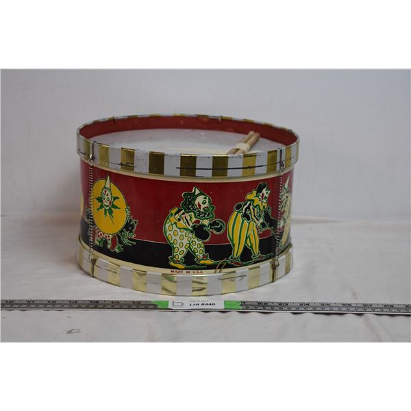 Clown Drum - vintage