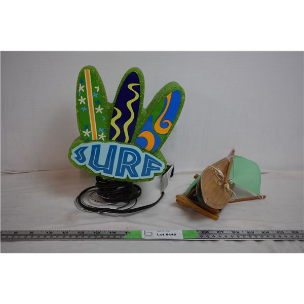 Surf Light + Sail Boat