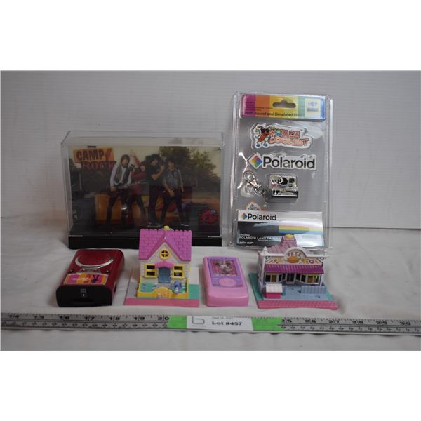 polly pocket + mini polaroid