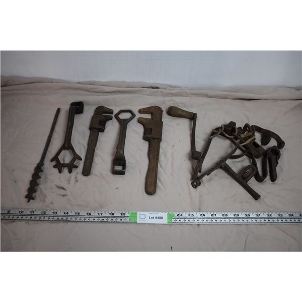 vintage tools, wrenches, etc
