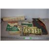 Image 1 : Pinto Mudflap, Sask License Plate, misc vintage items
