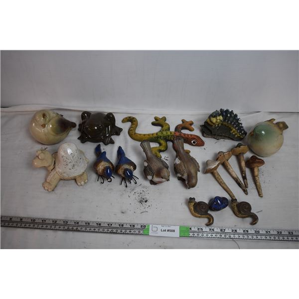 Garden ornaments, misc