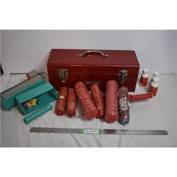 empty tool box + Special embossing craft type rollers