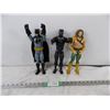 Image 1 : Batman, aquaman, black panter action figures 12"