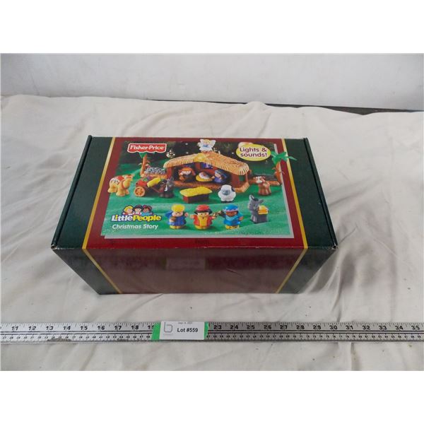 fisher price little people christmas set