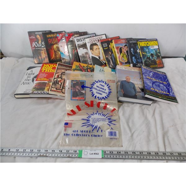 Movies + books + card sleeves