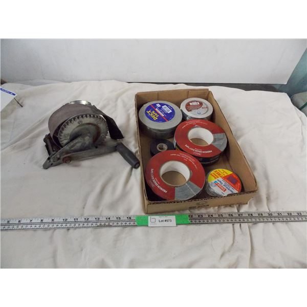 Duct Tape + Winch strap type