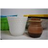 Image 3 : Ceramic kitchenware + enamel pots