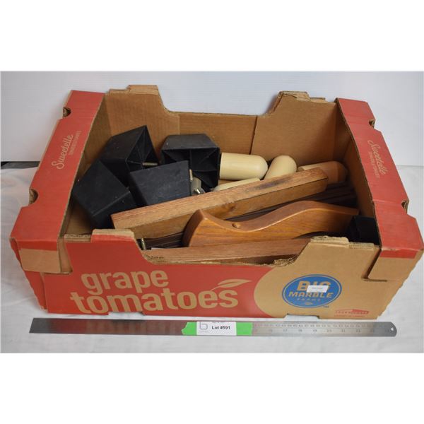 Wooden legs for furniture