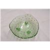 Image 6 : Vintage Bubble Glass Bowl + Covered Server
