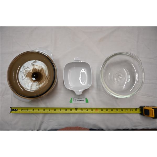 Fireking/pyrex/corningware bakeware