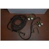Image 1 : Brass Cutting Torch + Hose (oxy-acetylene?)