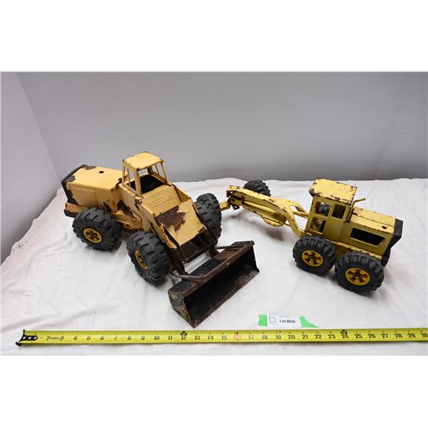 Tonka Loader + Plow