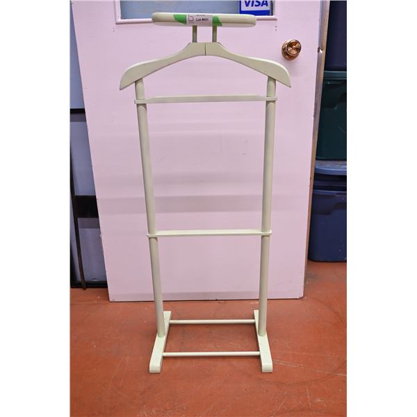 Vintage wooden clothes rack