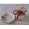 Image 3 : Ceramic Bowl and pitcher