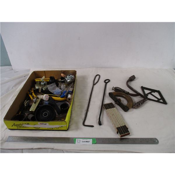 Vintage hand tools plus misc