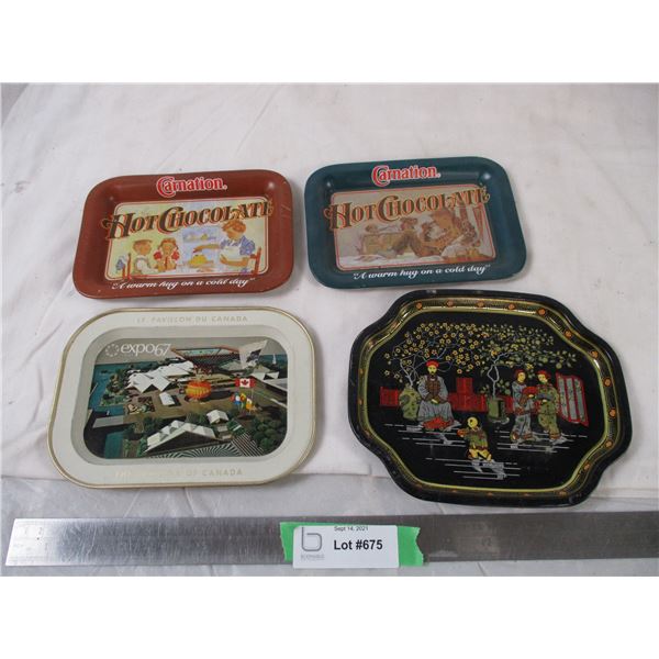 mini advertising trays