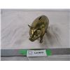 Image 5 : Brass pig coin bank