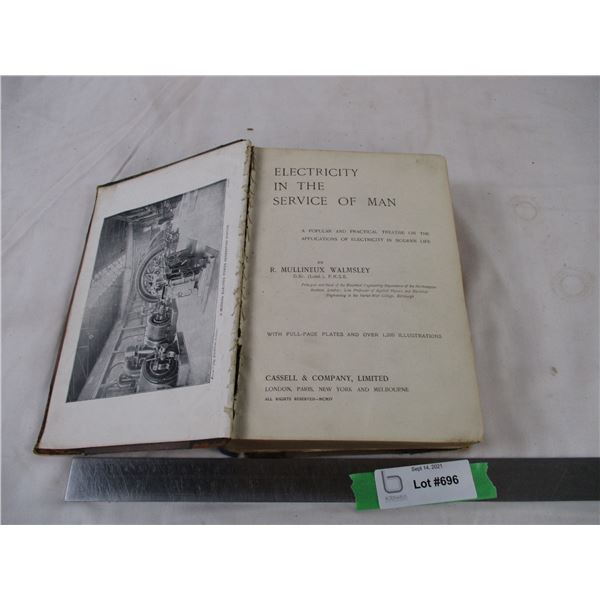 electricity in the service of man 1904? Book
