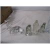Image 2 : Clear glass figures