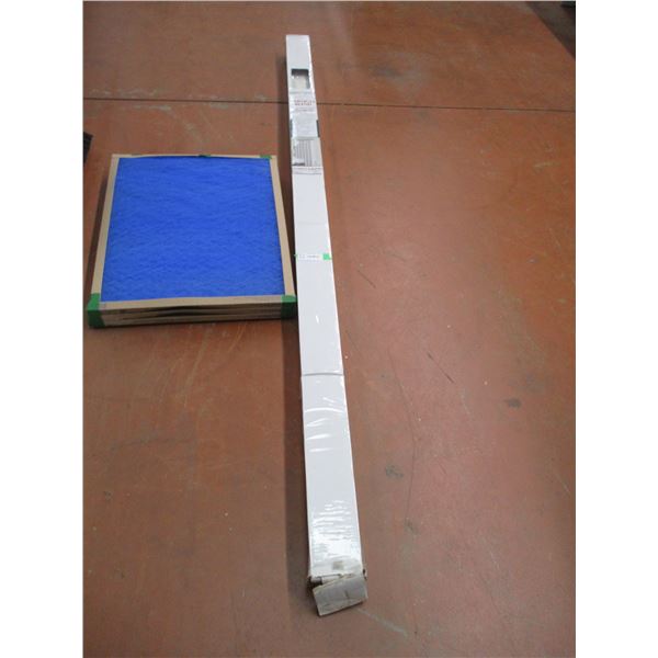 Vertical blinds and filters