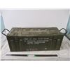 Image 1 : Military ammo box metal (9 1/2 x 25 1/2) 1969