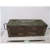 Image 4 : Military ammo box metal (9 1/2 x 25 1/2) 1969