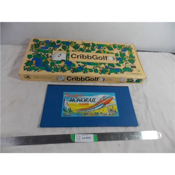 CribbGolf + Monorail Game