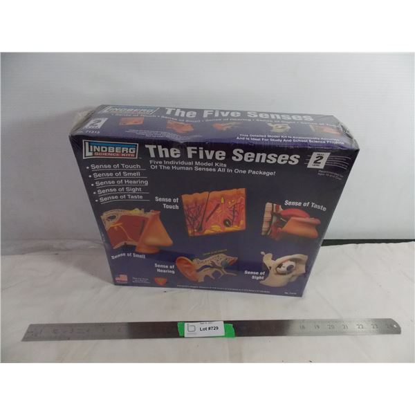 Lindberg science kits 'The Five Senses' (new in box)
