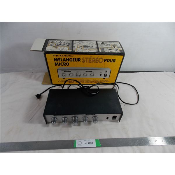 Realistic Stereo Mike Mixer