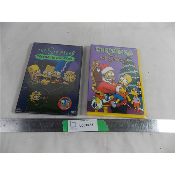 The Simpsons 'Treehouse of horror' + 'christmas with the simpsons' (new)