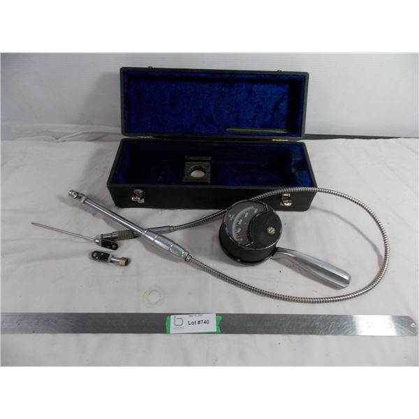 Alnor Pyrocon 4000A meta with case (vintage)