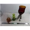 Image 1 : Oil lamps + candle holder