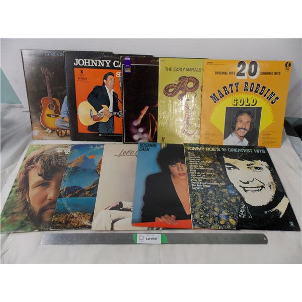 Records (johnny cash, elton john, rosanne cash, marty robbins, and many more)