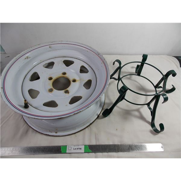 mustang Rim + pot holder